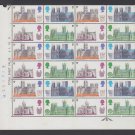 GB QEII Stamp. 1969 Cathedrals Corner BLK 24 UM 5d SG 796 to 799 Mauritron #78213
