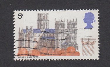 GB QEII Stamp. 1969 Cathedrals 5d MFU SG796 Mauritron #78219