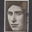 GB QEII Stamp. 1969 Prince Charles 1s MFU SG806 Mauritron #78226