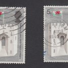 GB QEII Stamp. 1969 Prince Charles 5d x 2 MFU SG804 Mauritron #78230