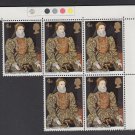 GB QEII Stamp. 1968 Paintings 4d Corner BLK 5 UM SG771 Mauritron #78234