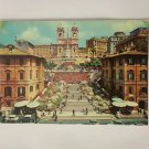 Postcard. Rome Piazza di Spagna. Roma. Italy. Mauritron #78239