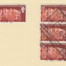 GB QEII Stamp. 1970 Games 1/9d MFU Set of 4 SG834 Mauritron #78319