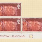 GB QEII Stamp. 1970 Games 1/9d BLK 5 UM SG834 Mauritron #78323
