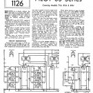 Pilot 85U Schematics Circuits Service Sheets  for download.