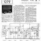 Pilot T92 Schematics Circuits Service Sheets  for download.