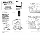 Ferguson 59K5  Colour Television Service Manual download.