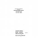 Advance OS250 Oscilloscope Operating Guide PDF download.