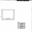 Mitsubishi CT29B2LST Television Service Manual PDF download.