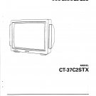 Mitsubishi CT37C2STX Television Service Manual PDF download.