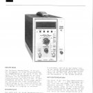 Tektronix TM501 Specifications in German PDF download.