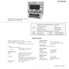 Sony HCDRX33 Music System Service Manual Schematics PDF download.