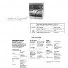 Sony HCDRXD2 Music System Service Manual Schematics PDF download.