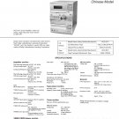 Sony HCDVP1 Music System Service Manual Schematics PDF download.