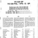 Grundig VS520 SP Video Recorder Service Manual PDF download.