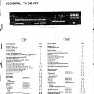 Grundig VS540 Video Recorder Service Manual PDF download.