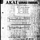Akai ATK110 Audio Equipment Service Manual PDF download.