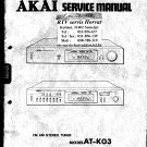 Akai ATKO3 Audio Equipment Service Manual PDF download.