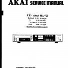 Akai CDA7 Audio Equipment Service Manual PDF download.