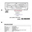 Akai CDM830M Audio Equipment Service Manual PDF download.