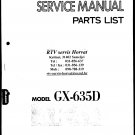 Akai GX635D Audio Equipment Service Manual PDF download.