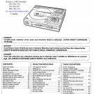 Hitachi  DAP100 Music System Service Manual PDF download.