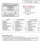 Hitachi  HRDMD40 Music System Service Manual PDF download.