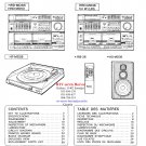 Hitachi  HTMD28 Music System Service Manual PDF download.