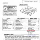 Hitachi  MD30 Music System Service Manual PDF download.