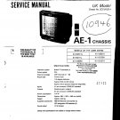 Sony KVC25. AE1 CHASSIS 2 Television Service Manual PDF download.