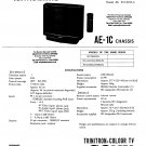 Sony KVE2522U. AE1C  Television Service Manual PDF download.