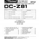 Pioneer DCZ81  MUSIC SYSTEM Service Manual PDF download.