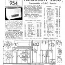 Ferguson 208U Vintage Audio Service Schematics PDF download.