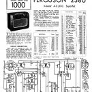 Ferguson 238U Vintage Audio Service Schematics PDF download.