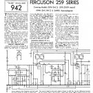 Ferguson 259 Vintage Audio Service Schematics PDF download.