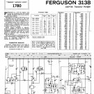 Ferguson FRESHMAN Vintage Audio Service Schematics PDF download.