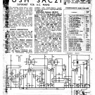 Bush SAC21 Vintage Wireless Service Schematics PDF download.