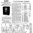 Bush SB3 Vintage Wireless Service Schematics PDF download.
