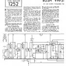Bush VHF54 Vintage Wireless Service Schematics PDF download.