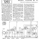 Bush VHF90 Vintage Wireless Service Schematics PDF download.