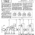 Bush VHF90A Vintage Wireless Service Schematics PDF download.