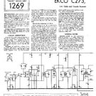 EKCO C273 Equipment Service Information by download #90177