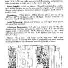 EKCO CR921 Equipment Service Information by download #90193