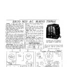 EKCO M23 Equipment Service Information by download #90202
