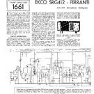 EKCO SRG1090 Equipment Service Information by download #90260