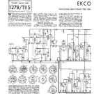 EKCO T283 Vol 2 Equipment Service Information by download #90290