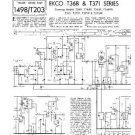 EKCO T368 Equipment Service Information by download #90305