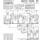 EKCO TC208 Equipment Service Information by download #90341