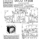 EKCO TP308 Equipment Service Information by download #90364