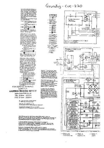 GRUNDIG B7500 GB-UHF-VHF Service Info by download #90427